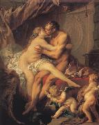 Francois Boucher Hercules and Omphale oil painting reproduction
